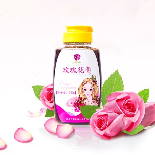 济南万国玫瑰制品最新研制的玫瑰花膏,在结合古老传统工艺的